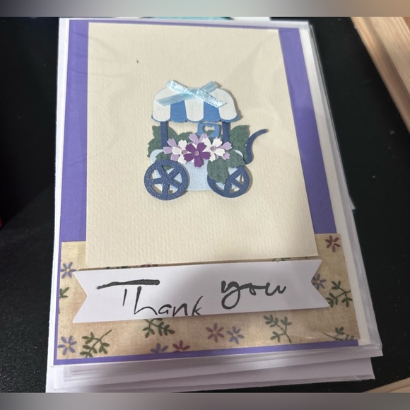 Bundle of 5!Handmade cards You will receive with envelopes and plastic covers. - Picture 10 of 16